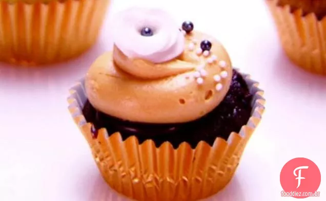 Chocolate Salgado Caramelo Cupcakes