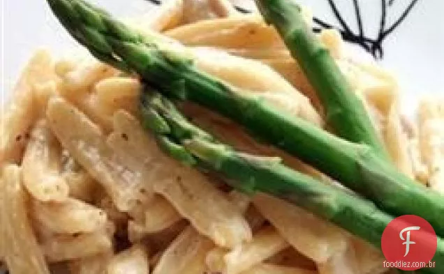 Macarrão Com Creme De Limão Com Frango