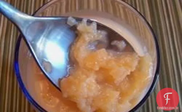 Bebida fresca e refrescante de melão
