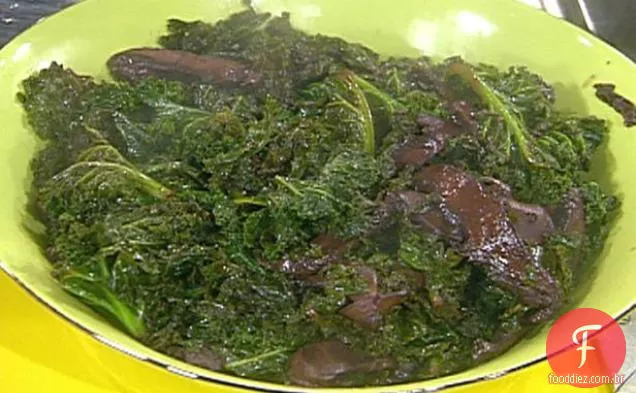 Cogumelos de couve e Portobello