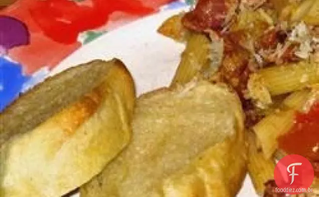 Molho Vermelho simples com macarrão