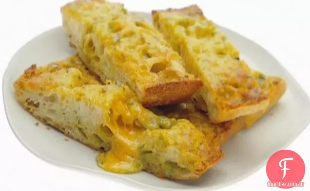 Pão Cheddar e cebolinha