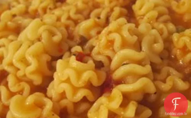 Massa e molho de carne da Rita