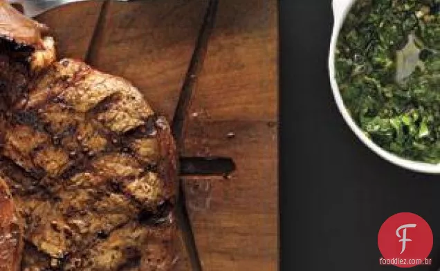 Bife Grelhado Com Molho De Alcaparras