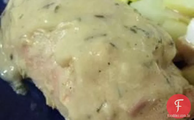 Creme de peito de frango