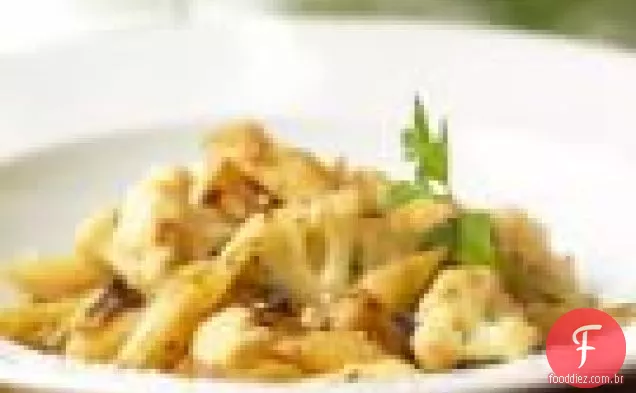Penne Com Couve-Flor E Alcaparras