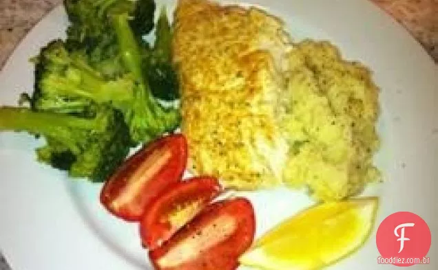 Garoupa Grelhada Parmesão