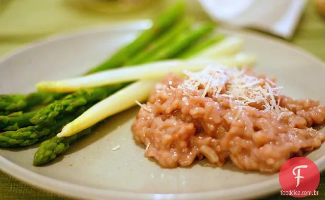 Risotto Al Barolo + Crostini Verde