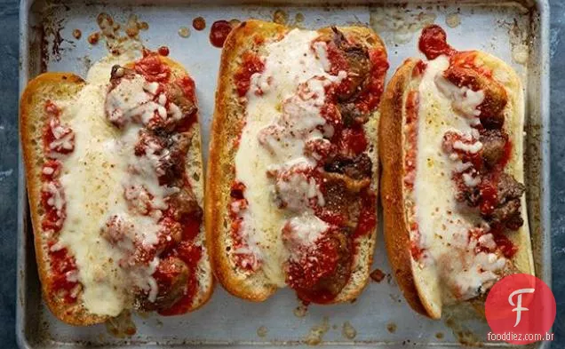 Vegetarian Parm Heroes
