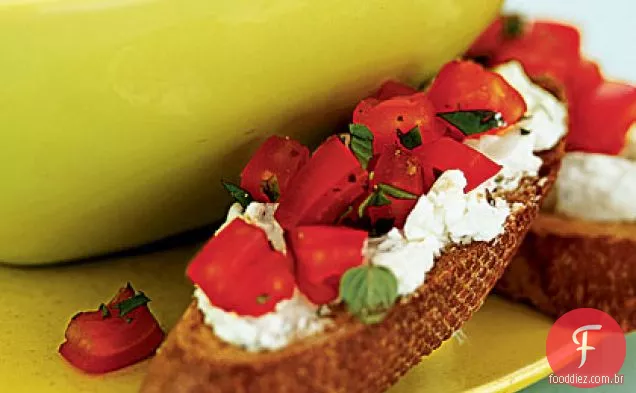 Queijo De Cabra Bruschetta