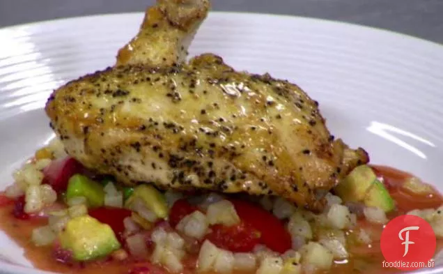 Frango Assado Pan, Sabor De Abacate Morango
