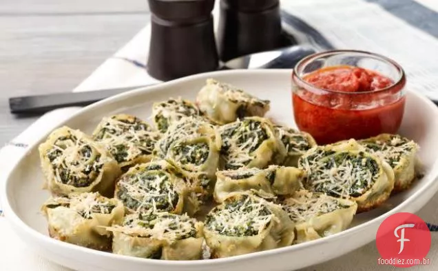 Massa fresca Rollatini com espinafre e ricota