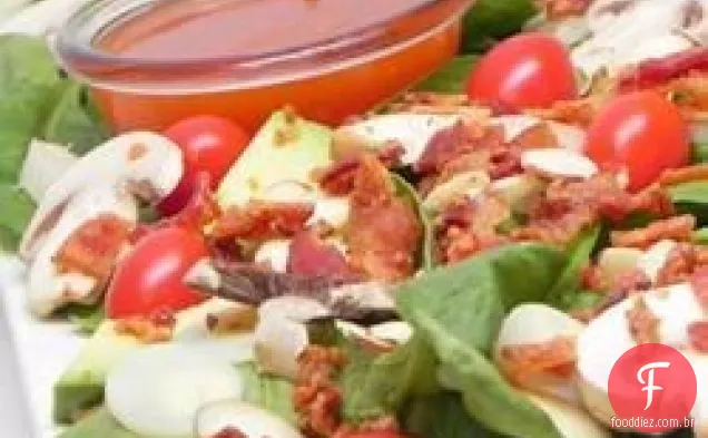Corações de palmeira e Salada De Espinafre