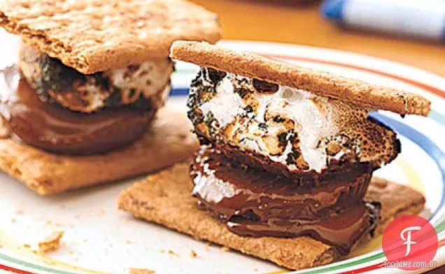 Manteiga de amendoim S'mores