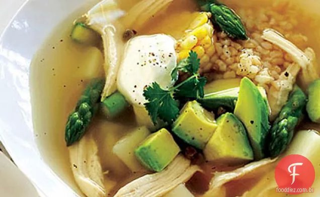 Sopa De Galinha Colombiana