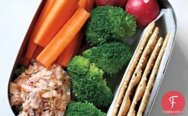 Salada De Salmão Picada