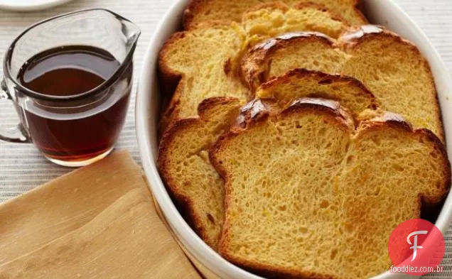 Pudim De Pão De Café Da Manhã