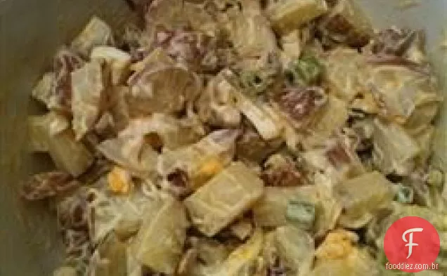 Salada De Batata Com Curry
