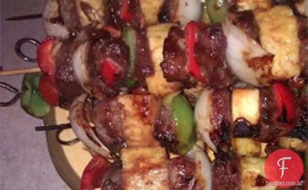 Teriyaki Beef Kabobs