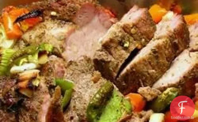 Lombo De Porco Assado Cajun