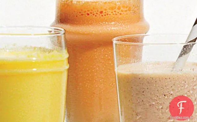 Smoothies De Cenoura Com Gengibre