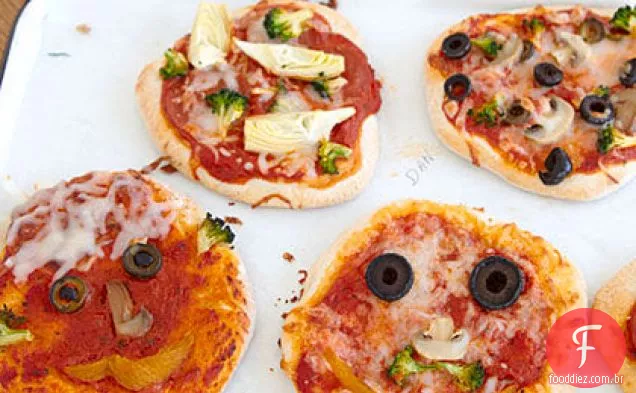 Faça Suas Próprias Mini Pizzas