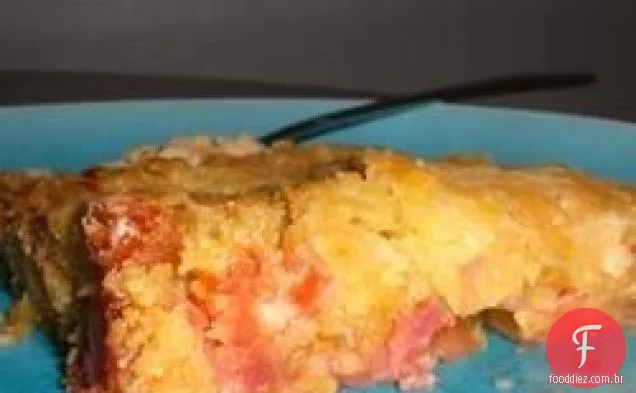Bolo de ruibarbo II