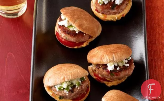 Turquia-Hummus Sliders