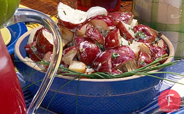 Salada De Batata Assada Cremosa