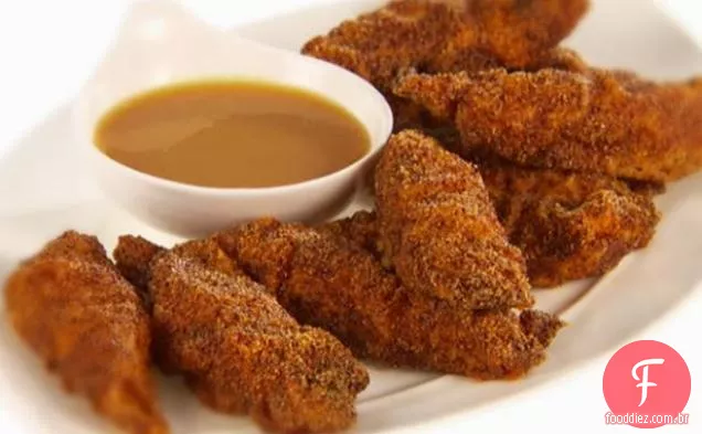 Licitações de frango picante com mel-mostarda