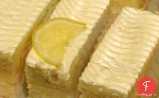 Bolo De Folha De Camada De Limão