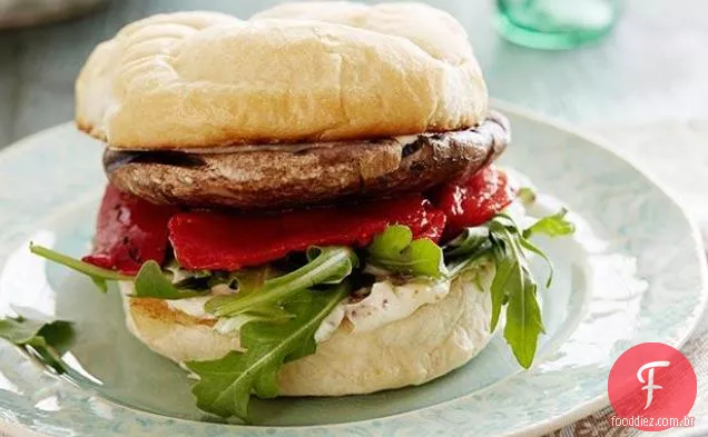 Portobello Mushroom Burger