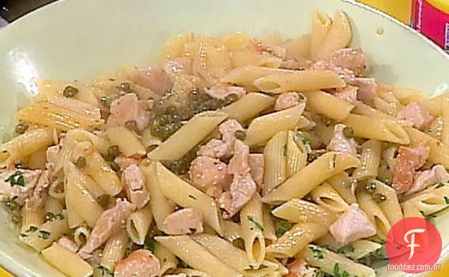 Chicken Piccata Pasta Toss