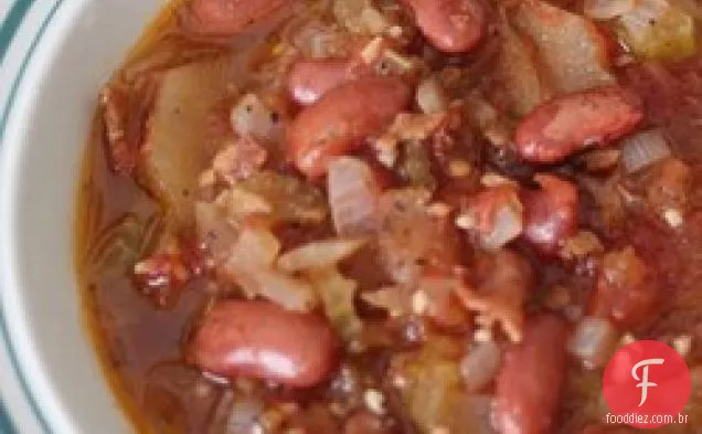 Maçã Bacon Tomate Sopa