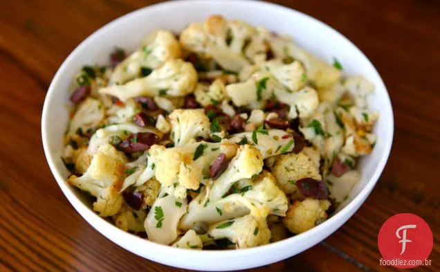 Salada De Couve-Flor Assada Italiana
