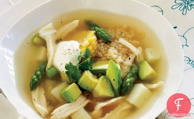 Sopa De Galinha Colombiana