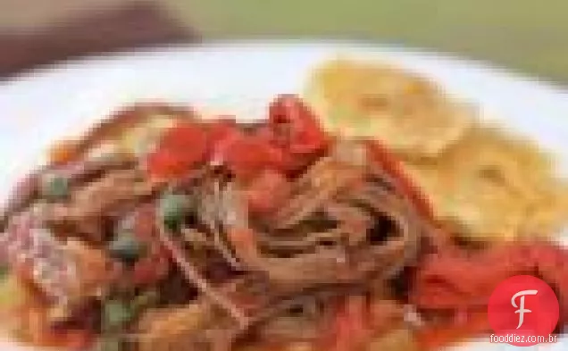 Ropa Vieja Com Banana Frita