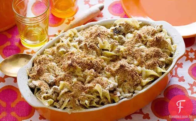 Caçarola De Macarrão De Peru