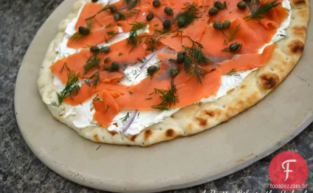 Pizza Salmão Fumado