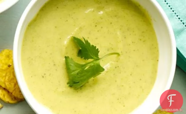 Sopa De Abobrinha Com Curry