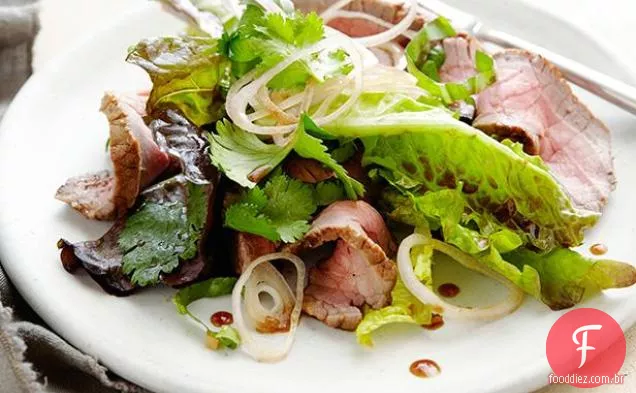 Salada De Carne Tailandesa Grelhada