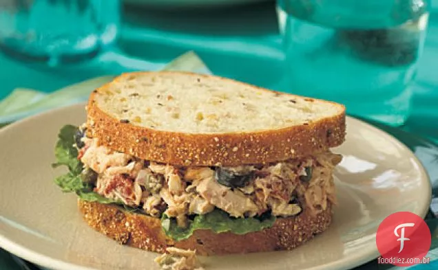 Sanduíches De Atum Mediterrâneo