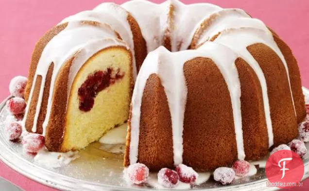 Bolo Meyer Lemon-Cranberry Bundt
