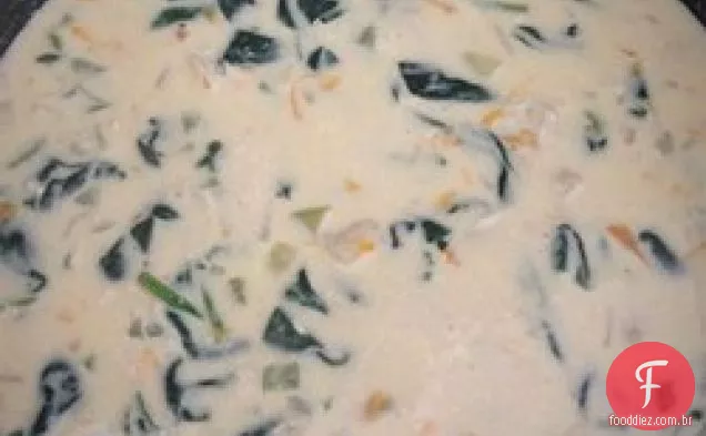 Sopa de frango e nhoque