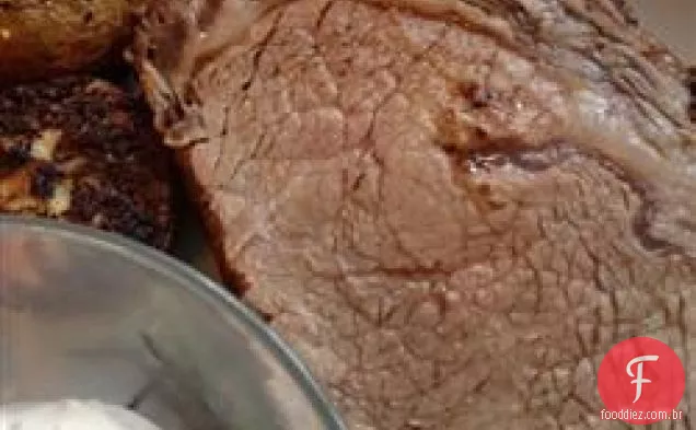 Brian Garlicky Prime Rib