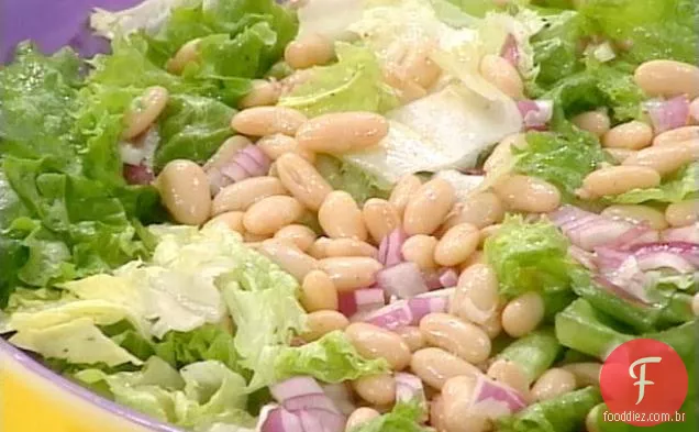 Feijão-N-verdes salada