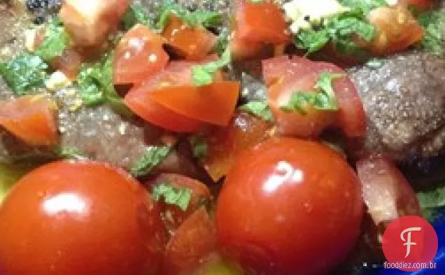 Menta-molho de tomate para Cordeiro