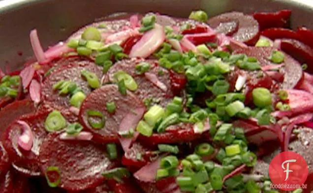 Salada De Raiz De Beterraba