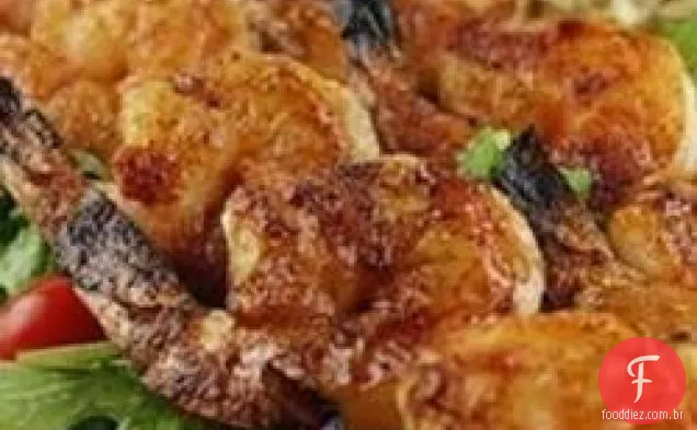 Camarão Grelhado Picante
