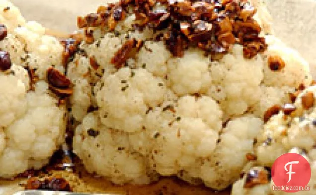 Couve-Flor Com Manteiga Marrom Avelã